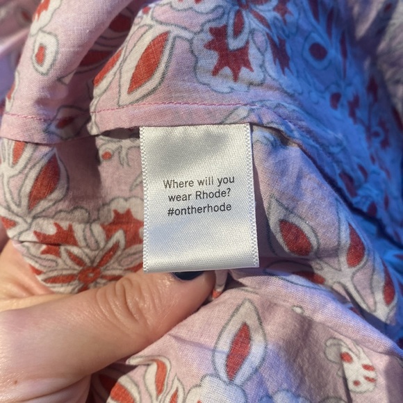 RHODE Julia Dress in Pink Eden - Picture 13 of 14